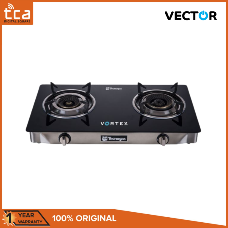 Technogas Gs201bcg 2 Burner Gas Stove [ Tca Digital Square ] - Tca 