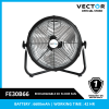 Vector FE30B66 Rechargeable DC Fan, 12" Metal Blade with 6600mAH Battery Capacity - Image 2